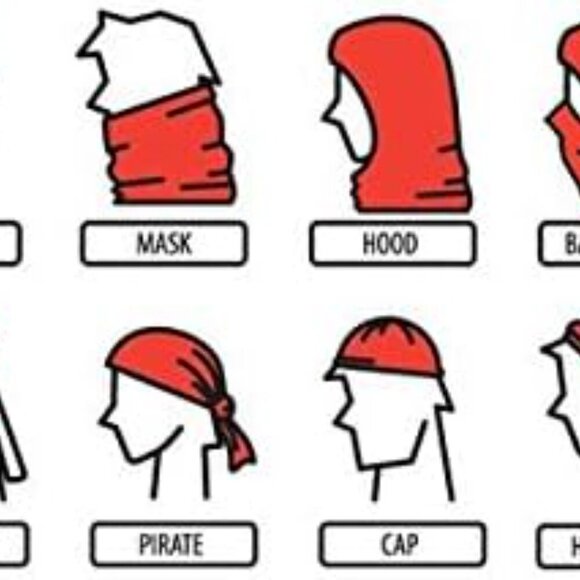 1s, 6s, 9s or 12 Pack Cowboy Bandanas Bandana with Original Paisley Pattern - Picture 6 of 8